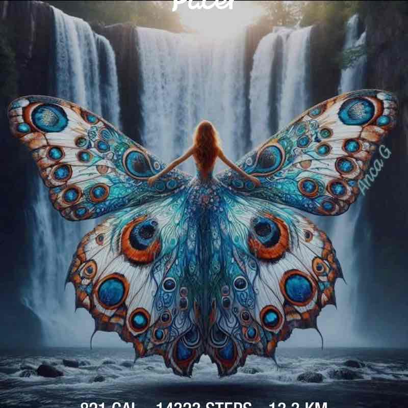 You are what you eat ….☕️🦋🥰🥗 ❤️🦋🧿 🧚♀️TINKA 🧚♀️🧿🦋❤️⚖️ post image