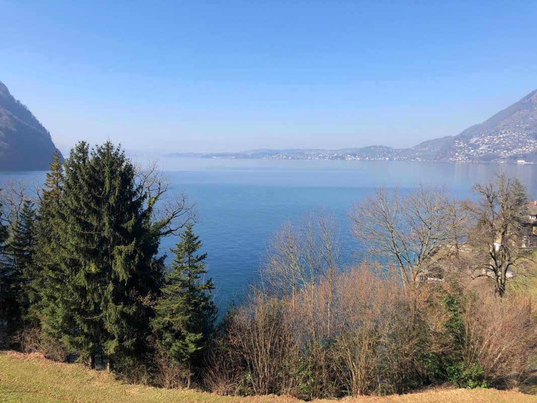 walking near me in Kurpark Gersau in winter