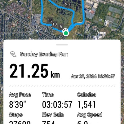 Parcul Văcărești-Running Lucian Dantes🇷🇴 post image