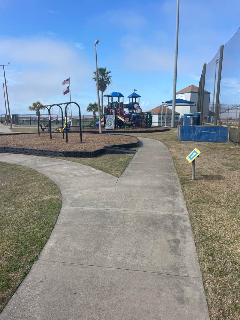 walking near me in Port Aransas Community Park in winter