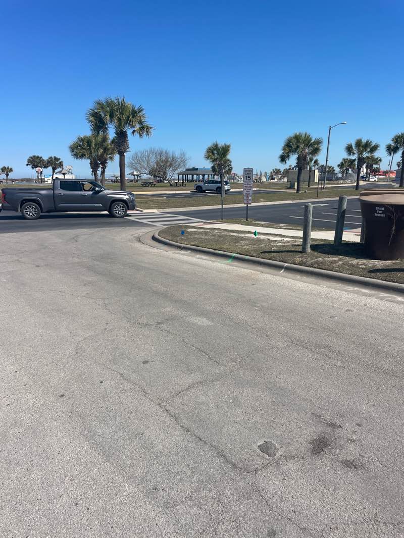 walking near me in Robert's Point Park in winter