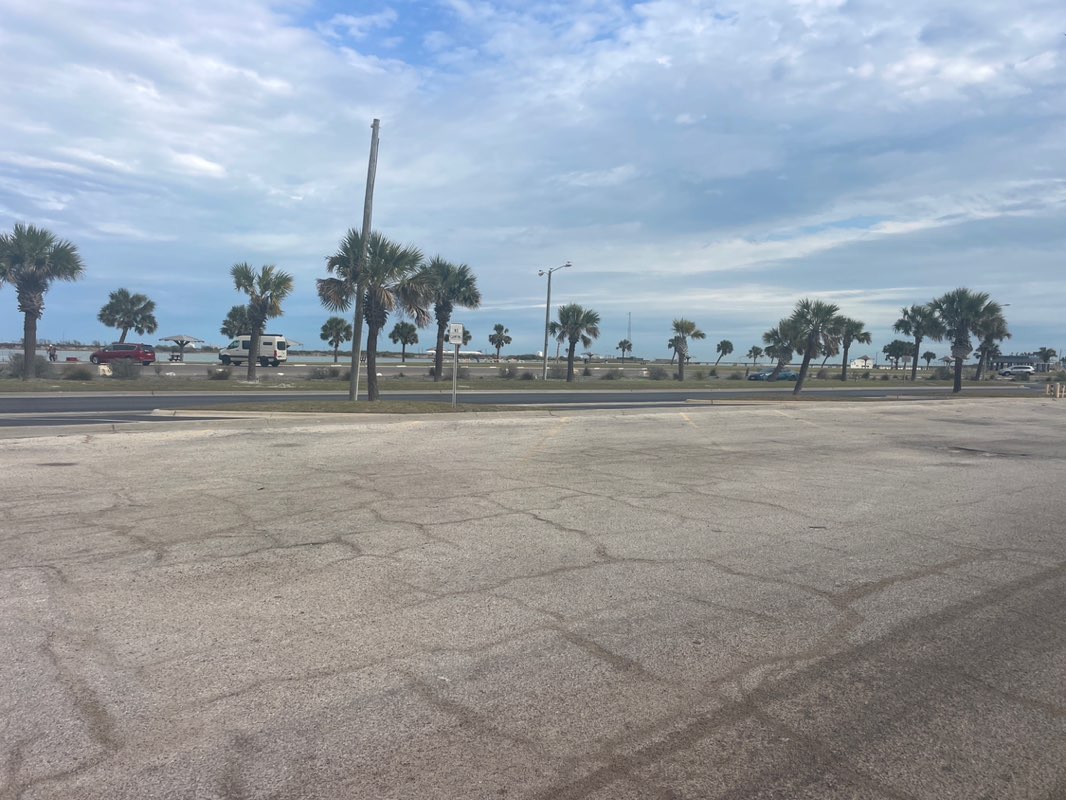 walking near me in Robert's Point Park in winter