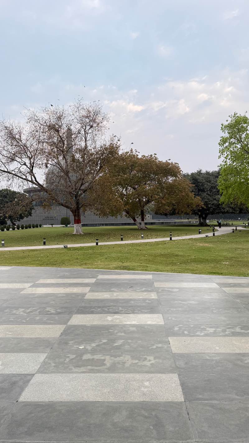 walking near me in Buddha Jayanti Park in spring