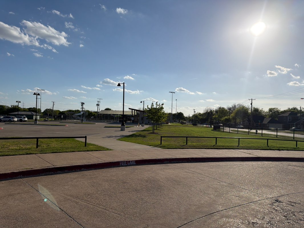 walking near me in Lee Penn Park in spring