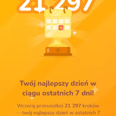 10000 kroków po pięćdziesiątce👍 Kinga post image