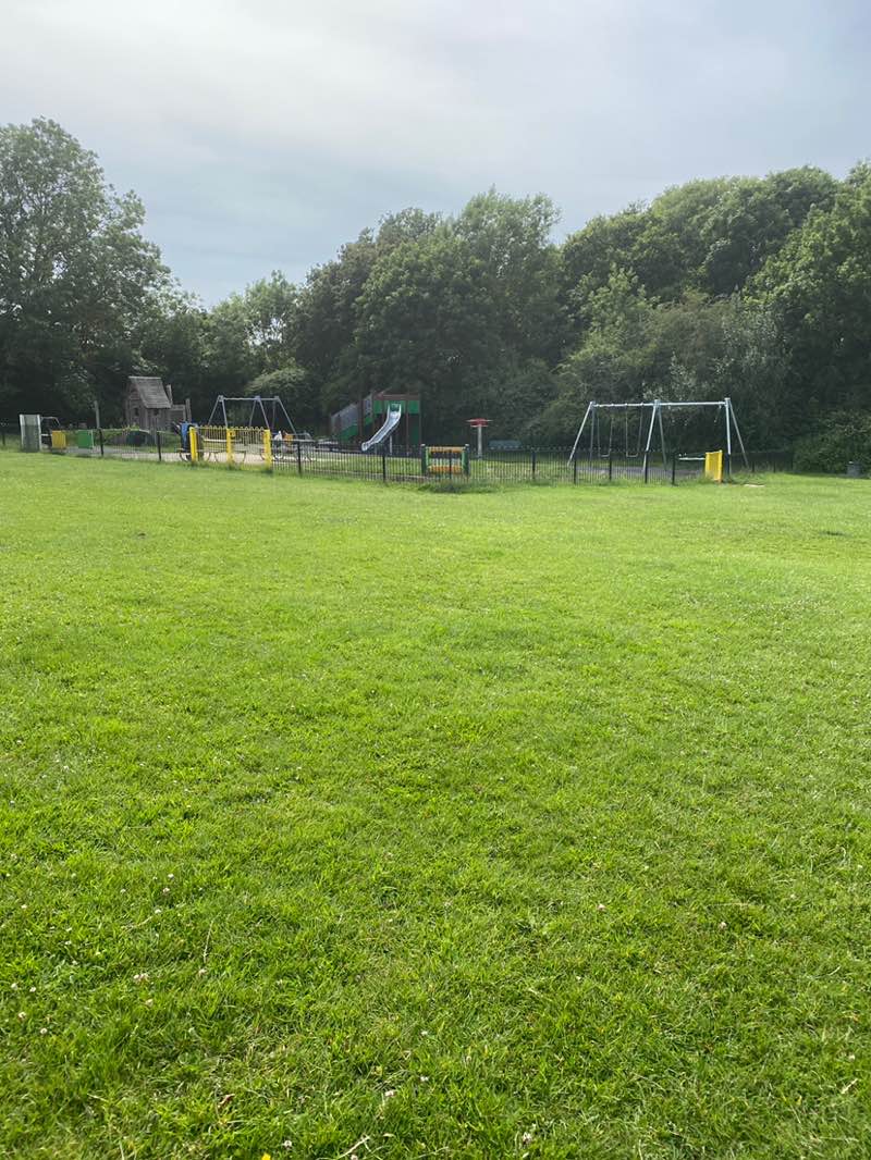 walking near me in Lower Swaines Recreation Ground in summer
