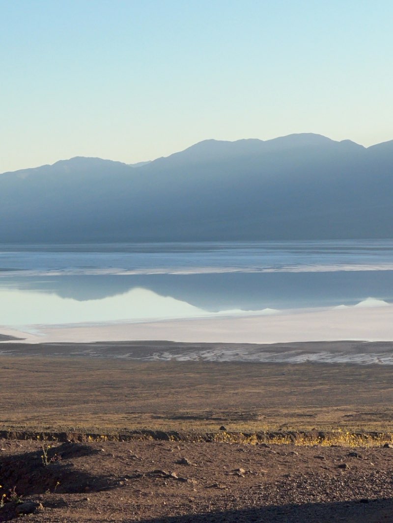 walking near me in Death Valley National Park in spring