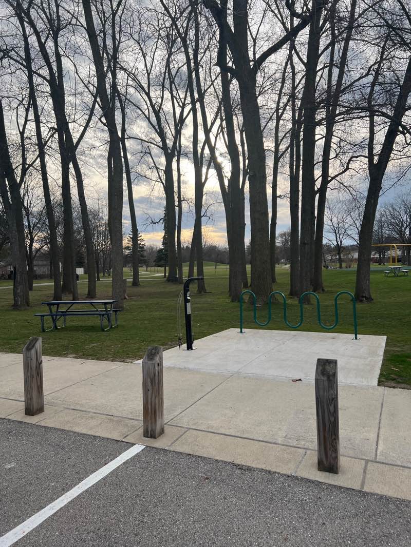 walking near me in Dr. Otis McKinley Park in spring