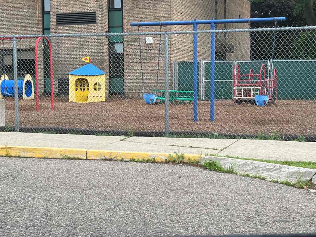 walking near me in Baker Park in summer