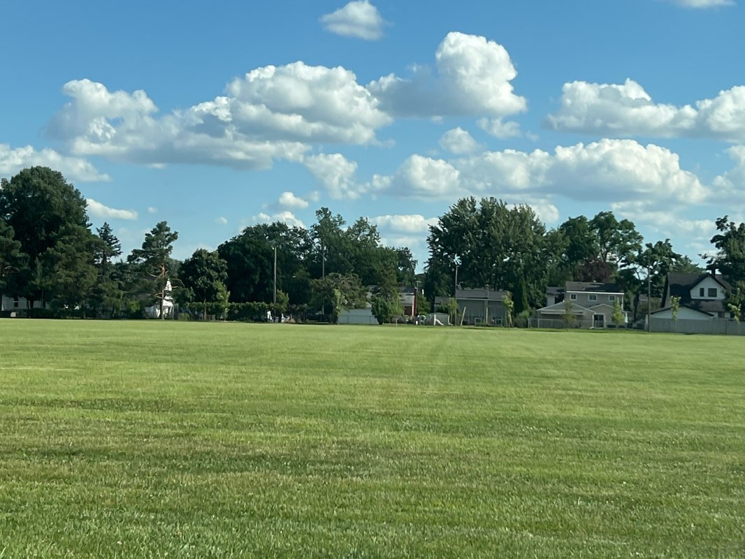 walking near me in Worden Park in summer