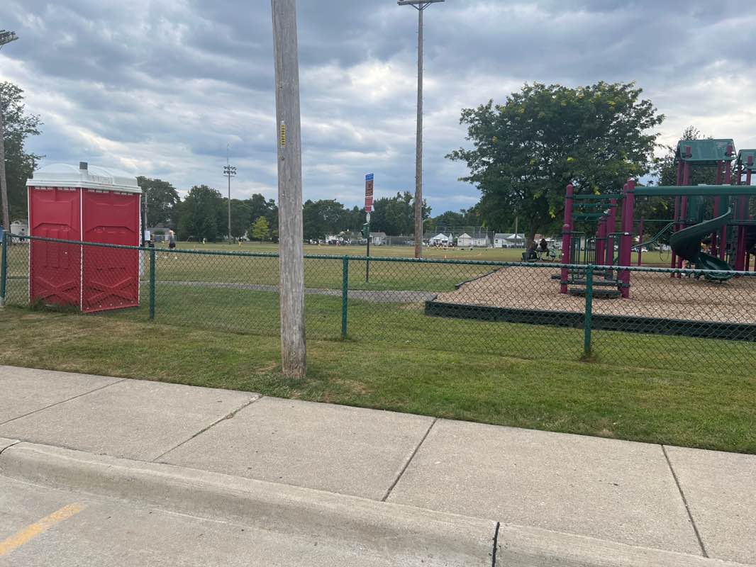 walking near me in Huffman Park in autumn