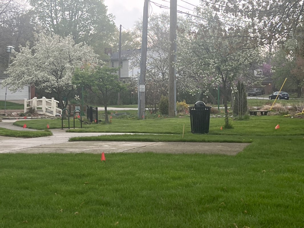 walking near me in Municipal Park in spring
