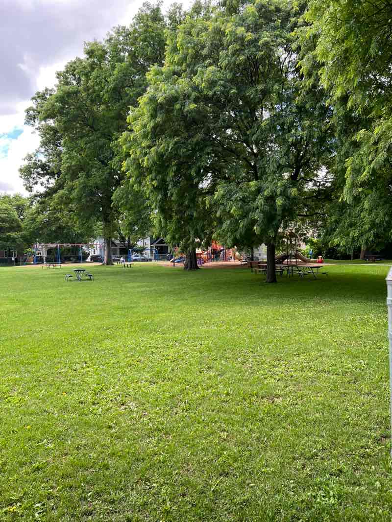 walking near me in Howarth Park in summer