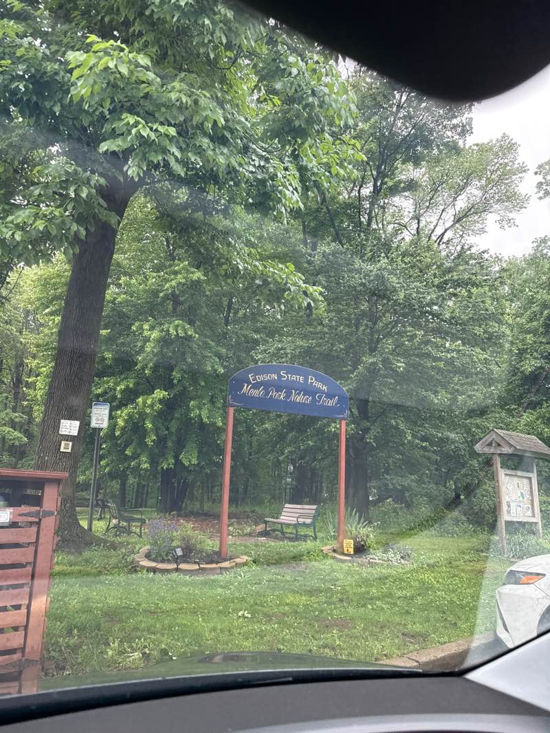 walking near me in Thomas Edison Memorial Park in summer