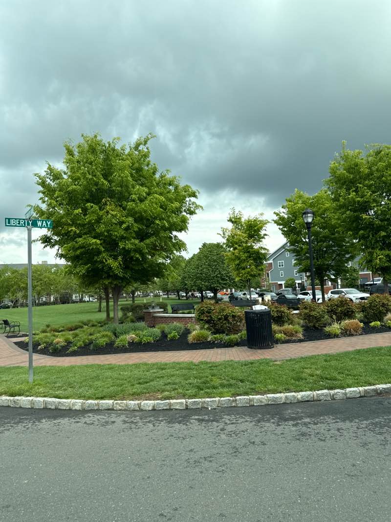 walking near me in James J. Donovan Park in spring
