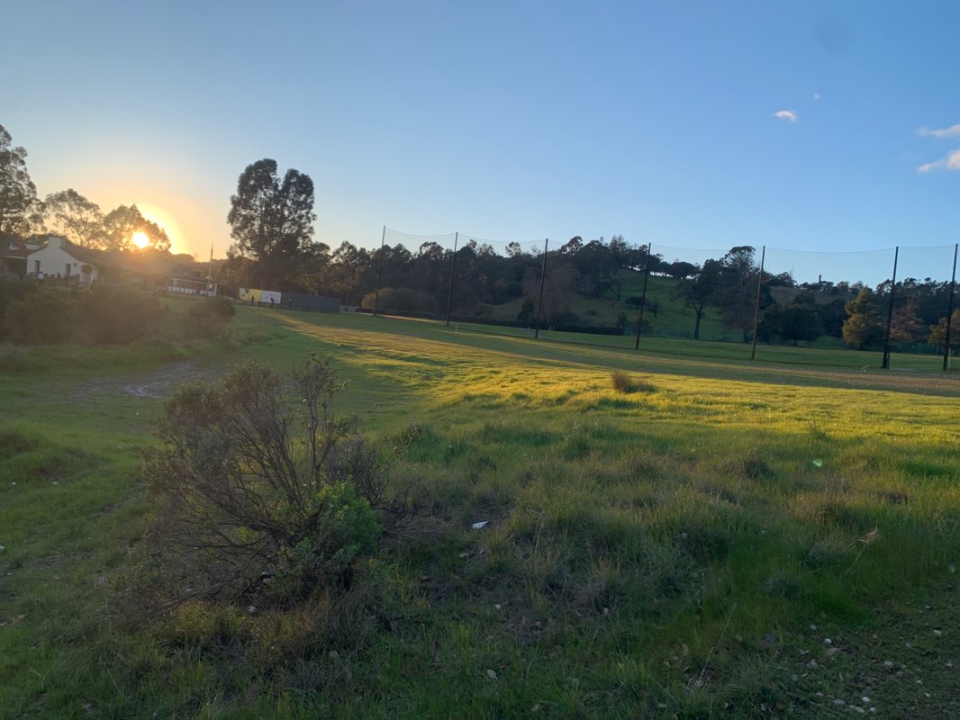 walking near me in Chabot Park in winter