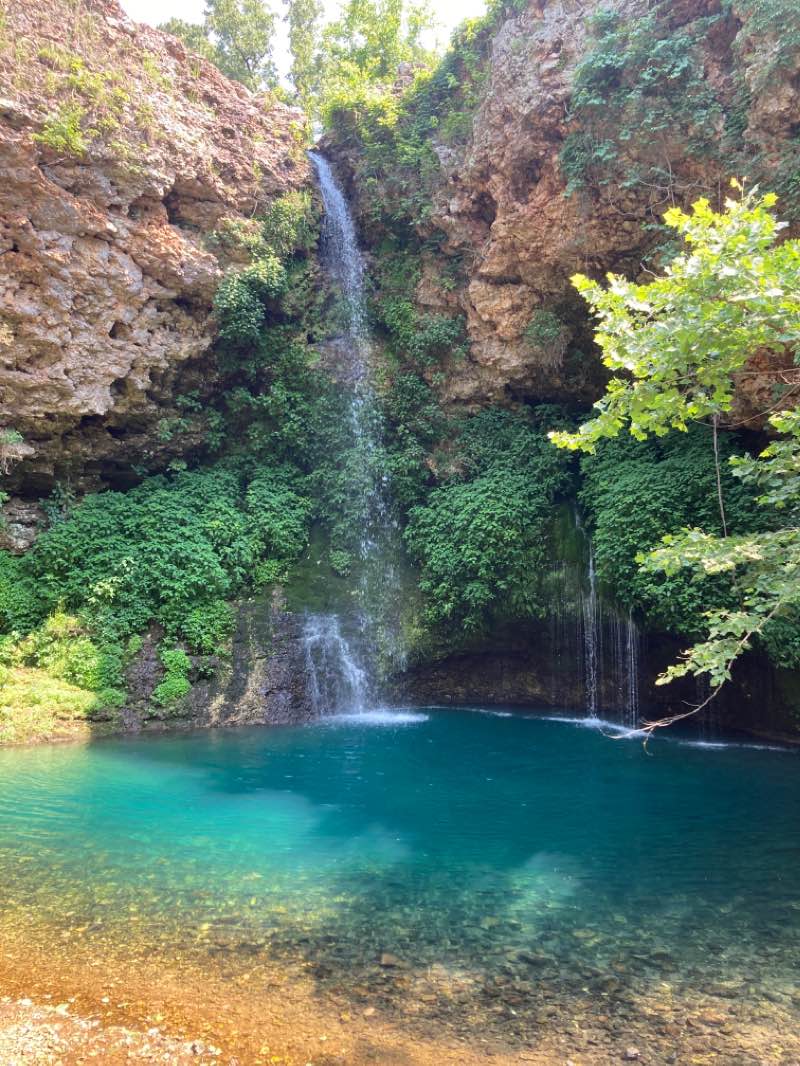 walking near me in Natural Springs State Park in winter
