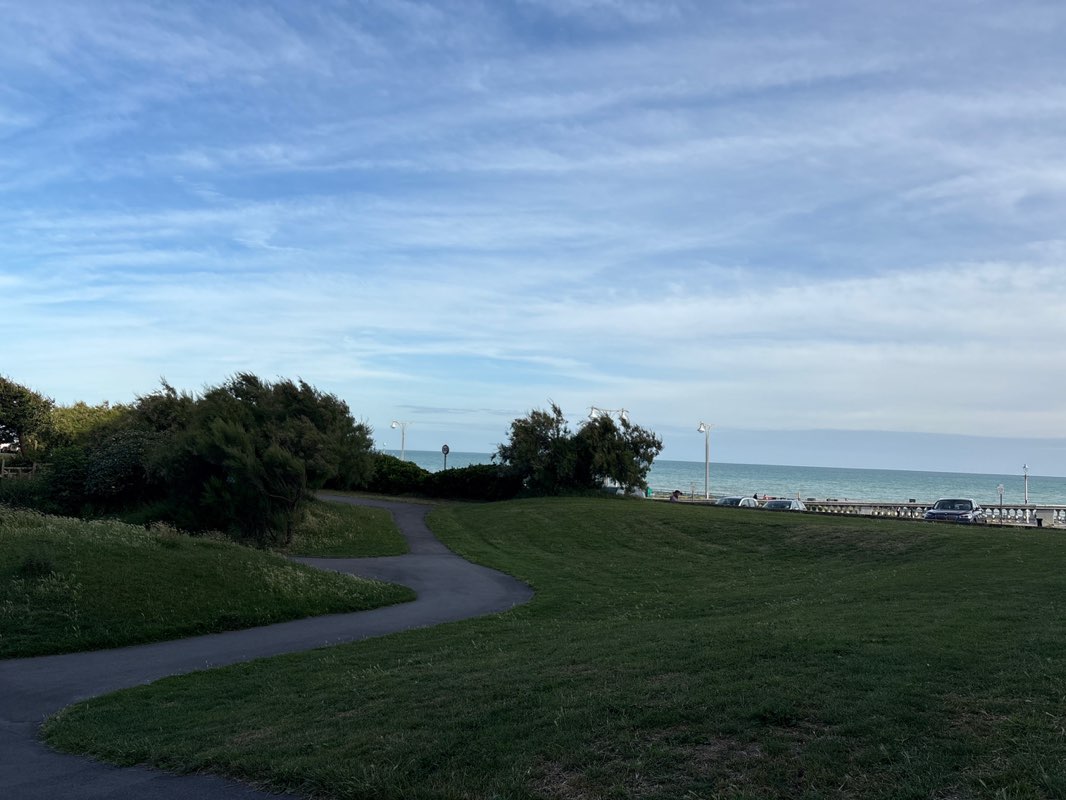 walking near me in Adelaide Crescent in summer