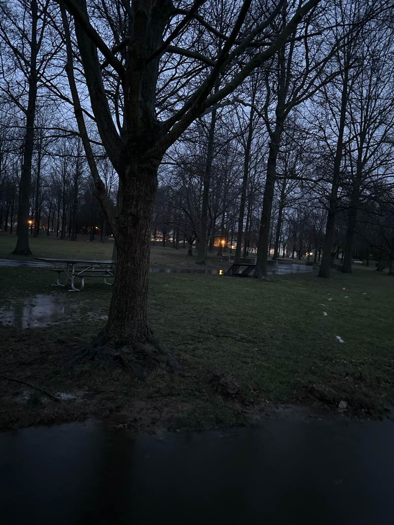 walking near me in Heritage Park in spring