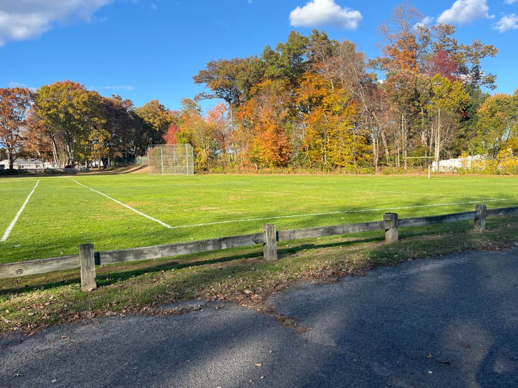 walking near me in Goodwin Park in autumn