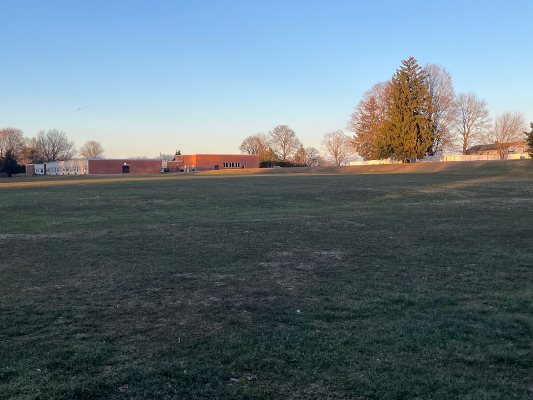 walking near me in Harvey Fuller Grounds in winter