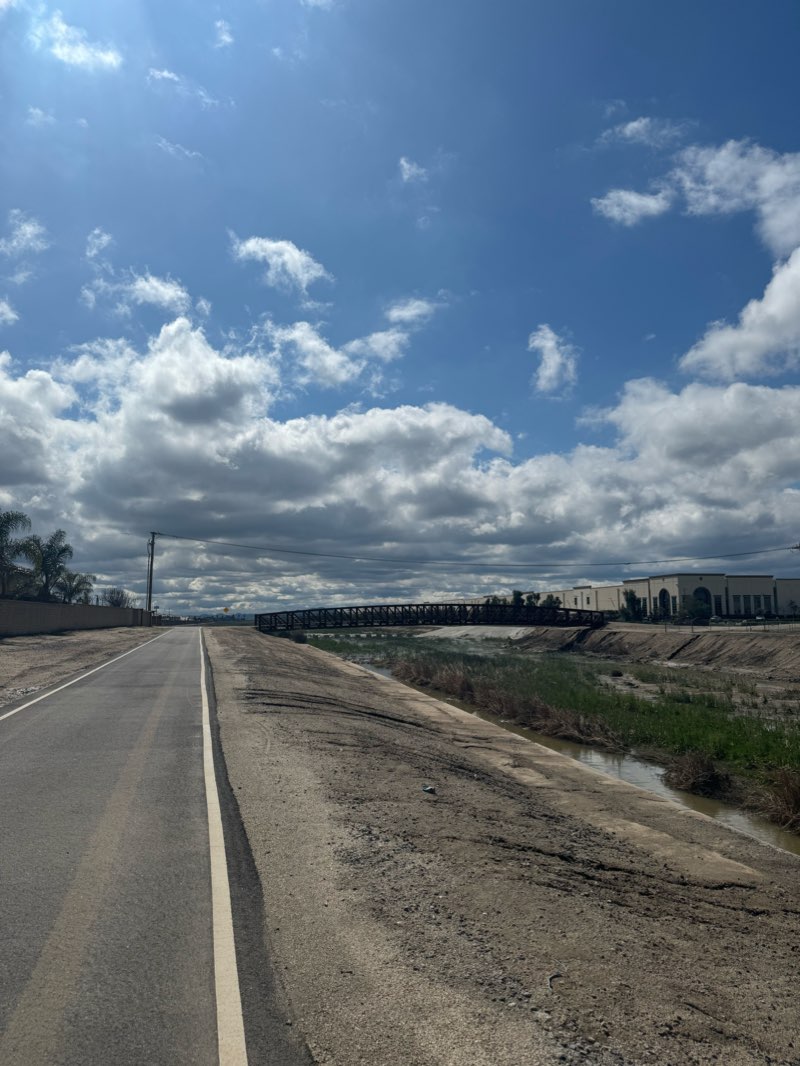 walking near me in Lasselle Sports Park in winter