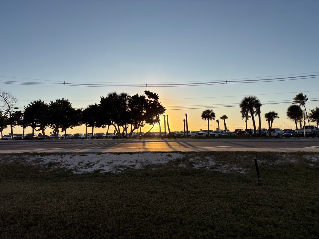 walking near me in Bonita Beach Park in winter
