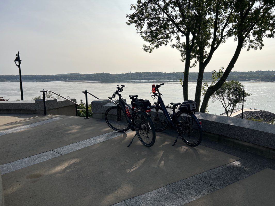walking near me in Parc de la Falaise in winter