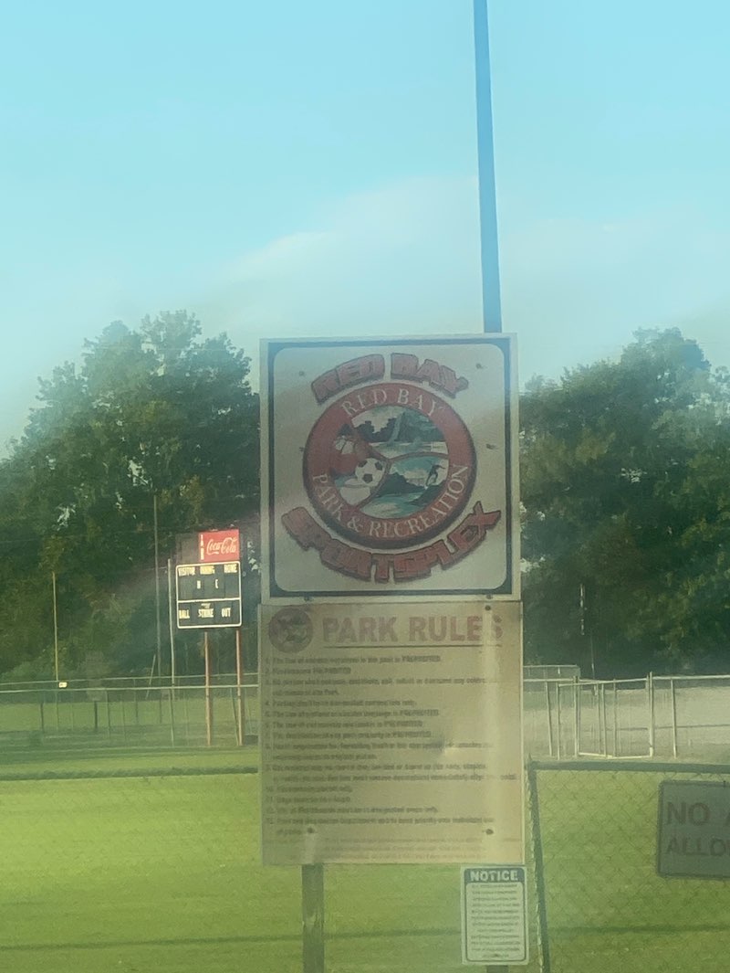 walking near me in Red Bay Dixie Youth Baseball Complex in autumn
