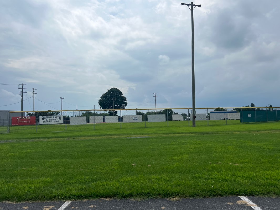 walking near me in New Holland American Legion Little League Fields in autumn