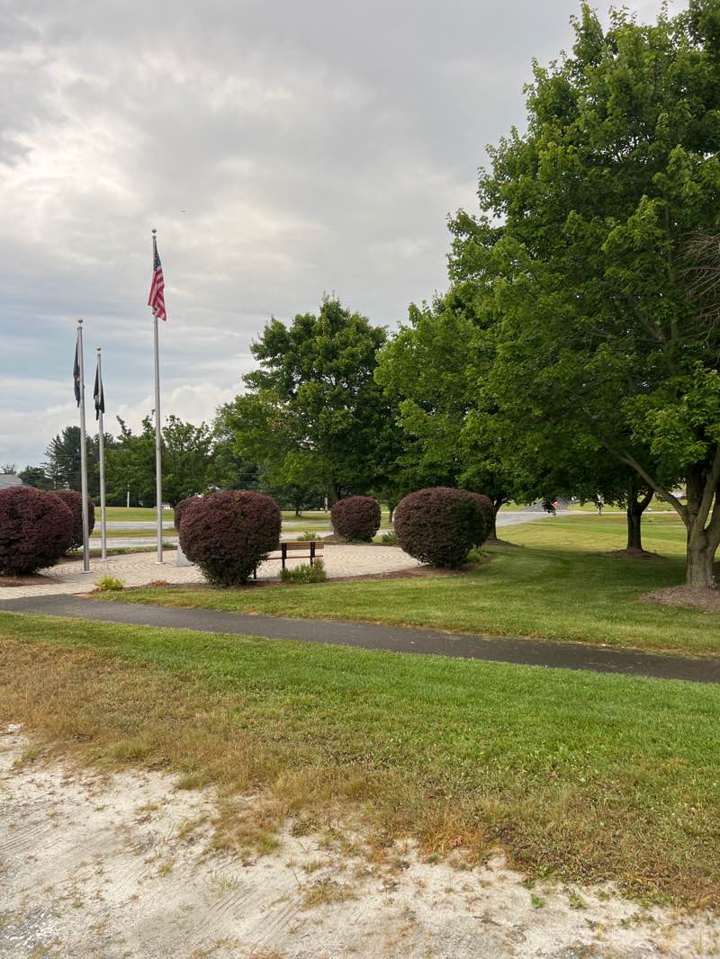 walking near me in East Brandywine Community Park in autumn