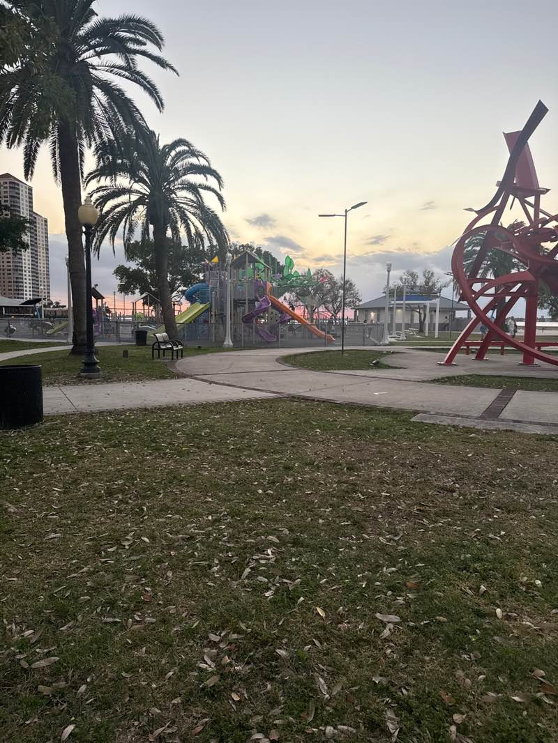 walking near me in Centennial Park in spring