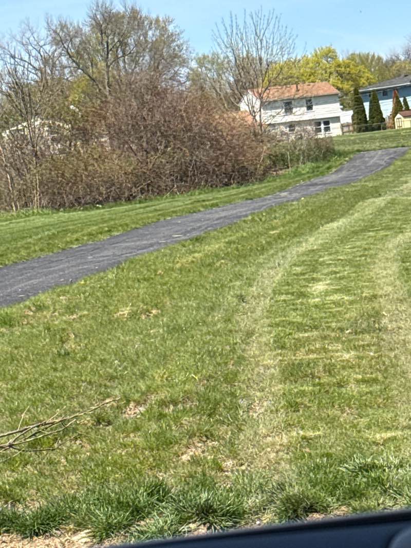 walking near me in Creekwood Park in spring
