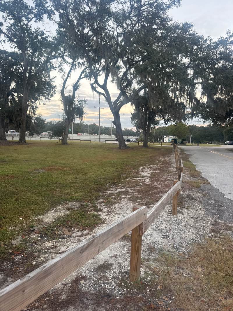 walking near me in Rotary Park in autumn
