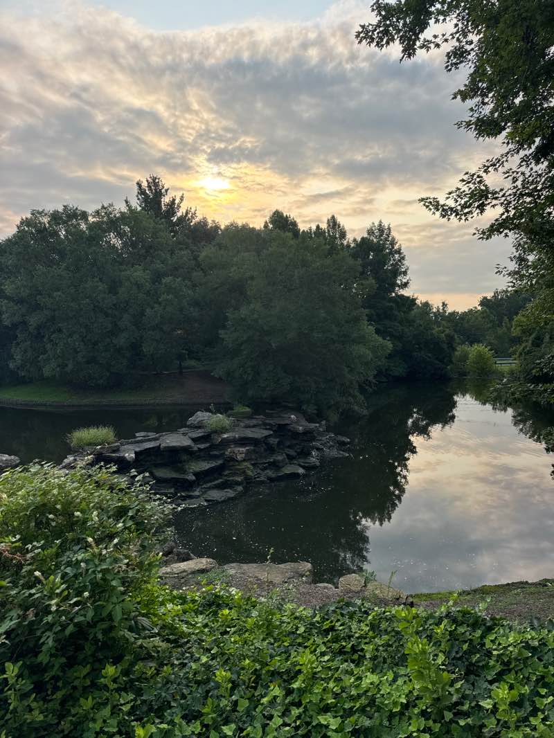 walking near me in Papa John's Park in summer