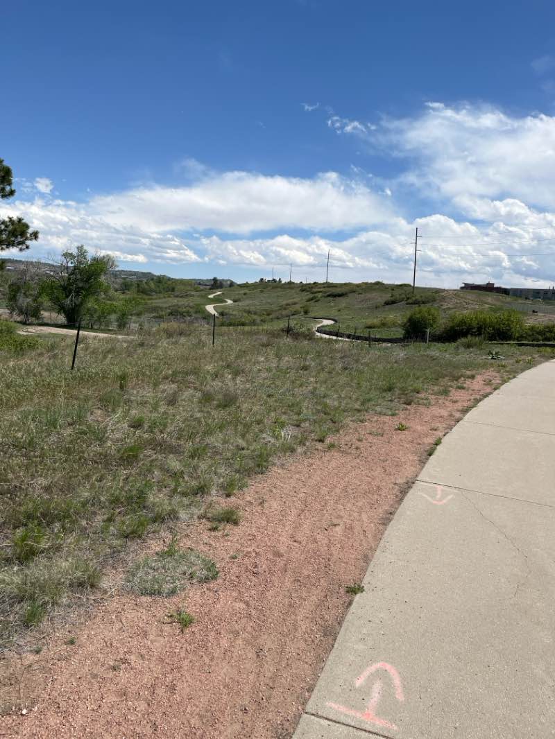 walking near me in Native Legend Open Space in spring