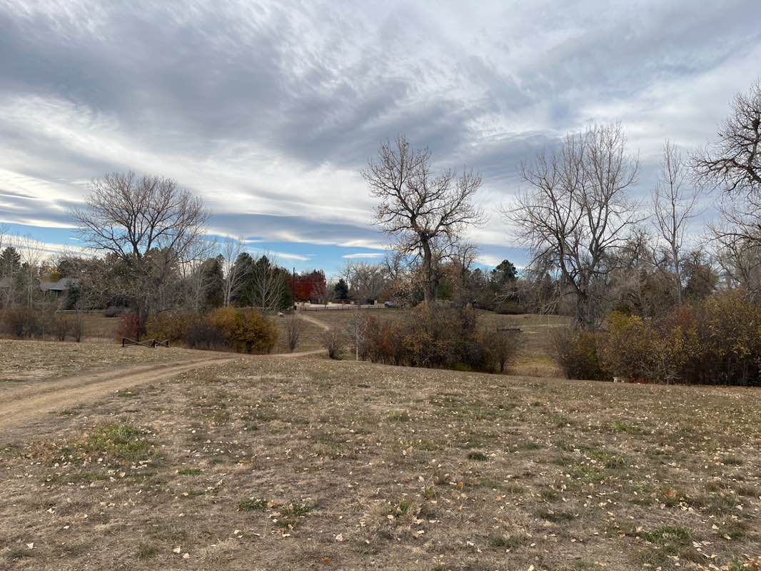 walking near me in Three Pond Park in autumn