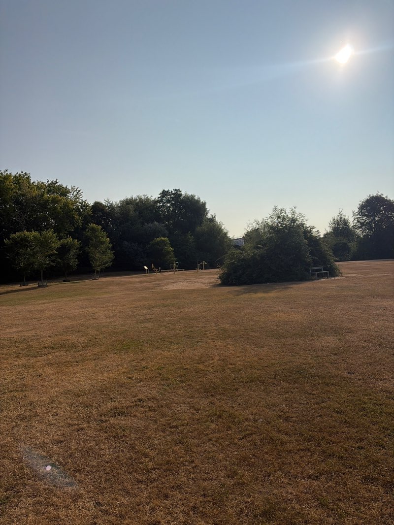 walking near me in Watermills Park in summer