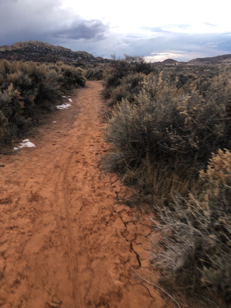 walking near me in Indian Hills Park in winter