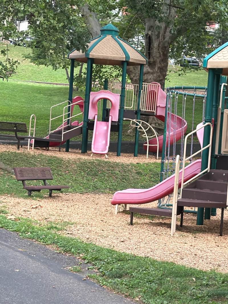 walking near me in River Road Park in summer