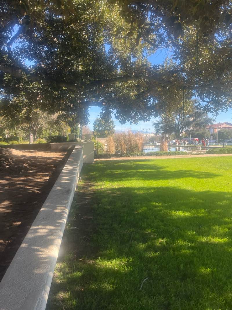 walking near me in Beverly Gardens Park in winter