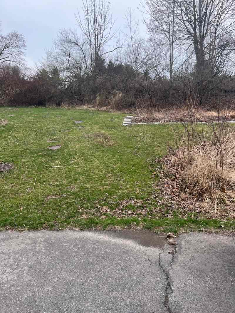 walking near me in Frances Slocum State Park in spring