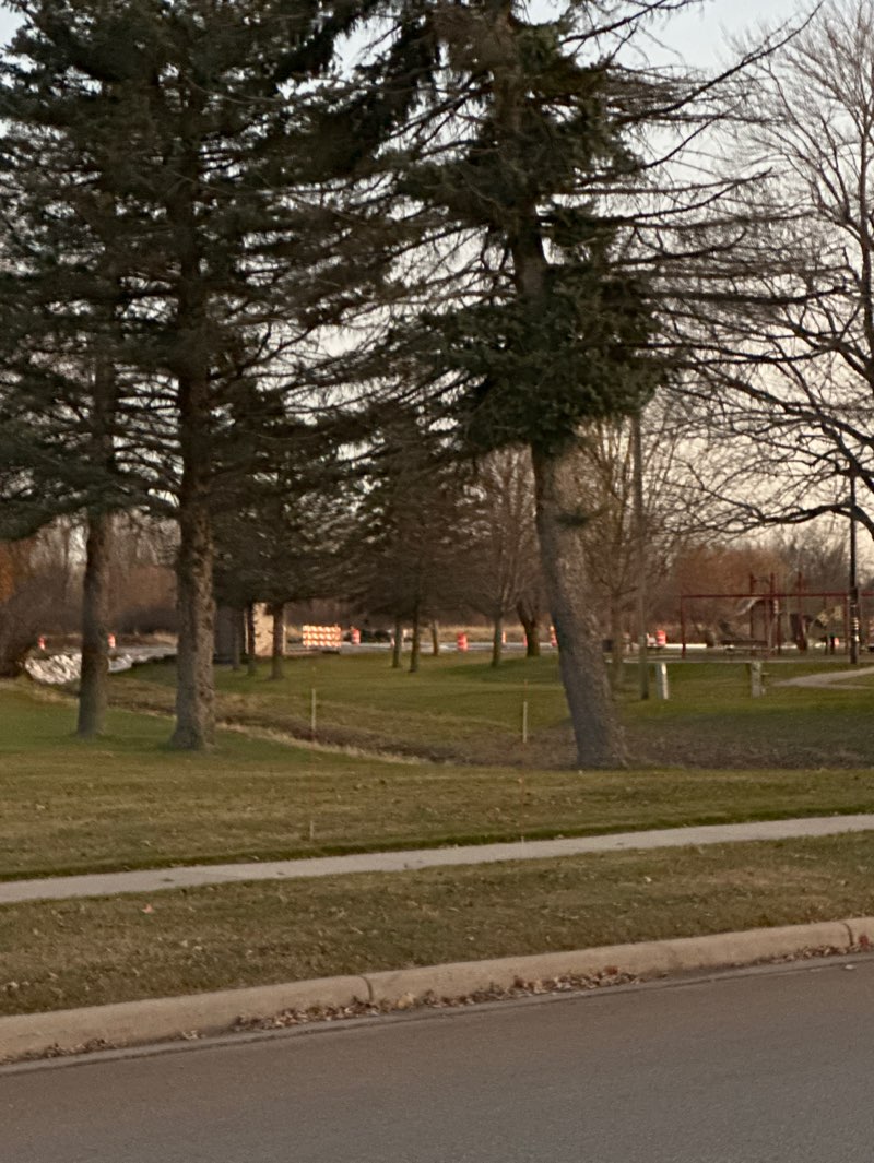 walking near me in Kiwanis Park in autumn