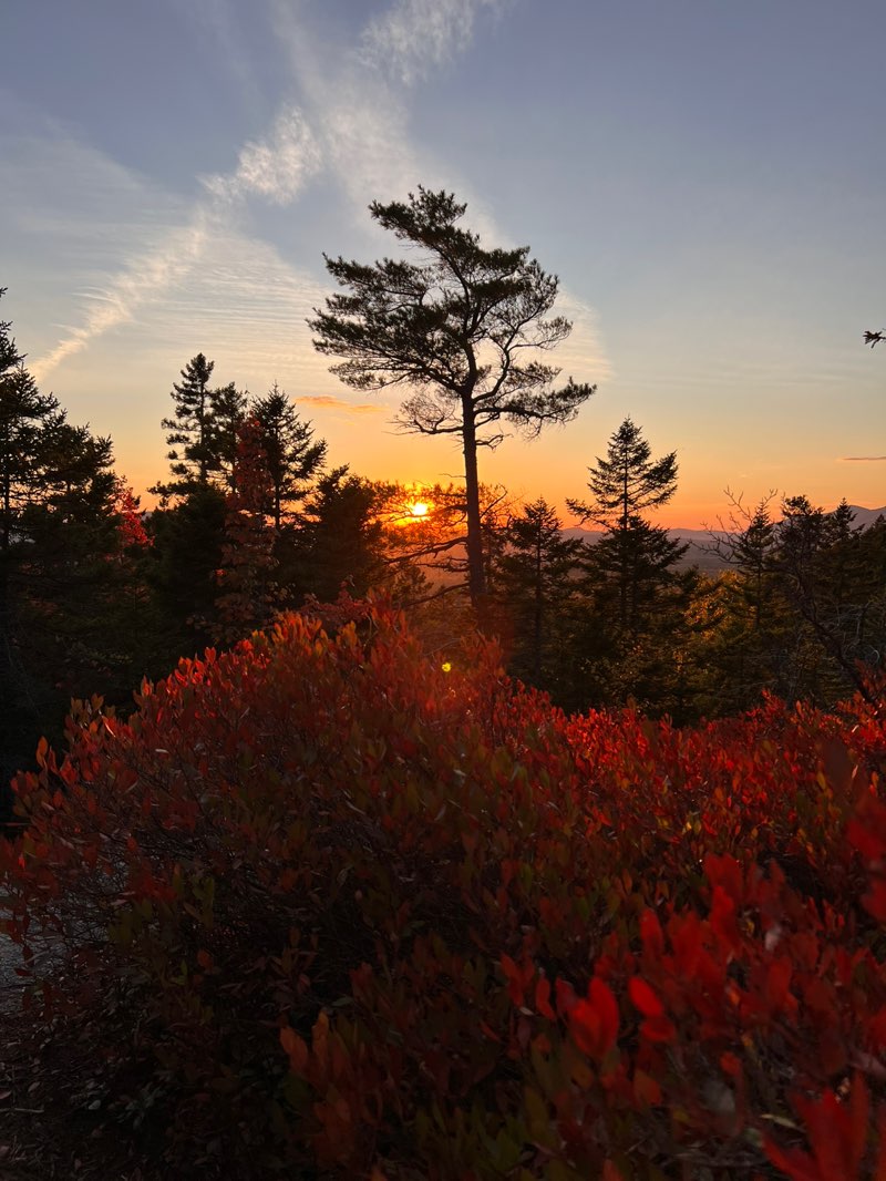 walking near me in Baxter State Park in autumn