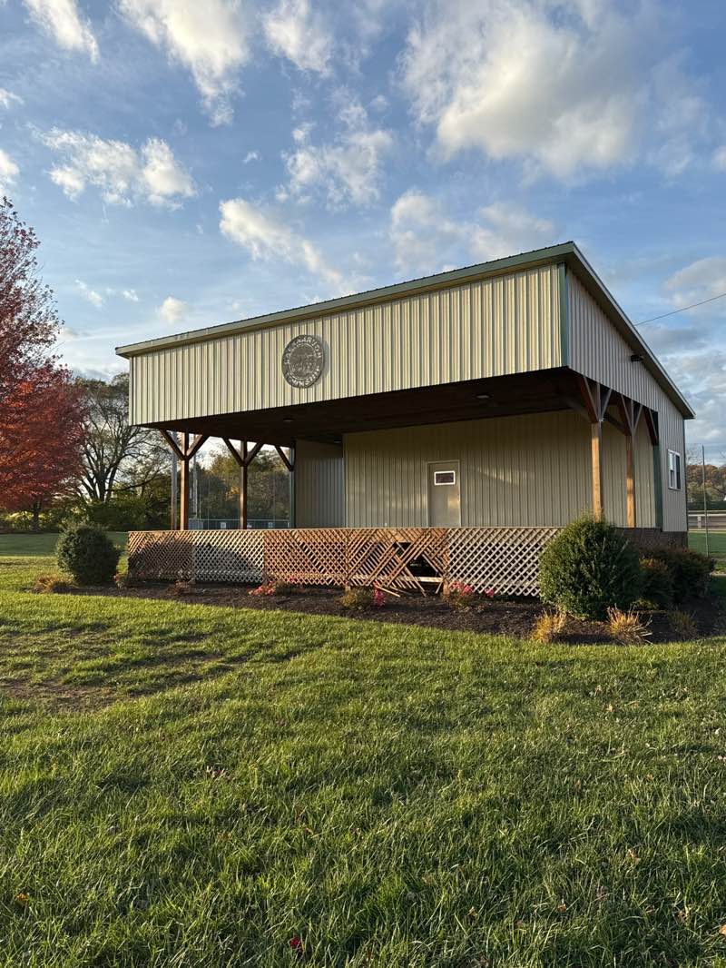 walking near me in Caernarvon Township Park in autumn