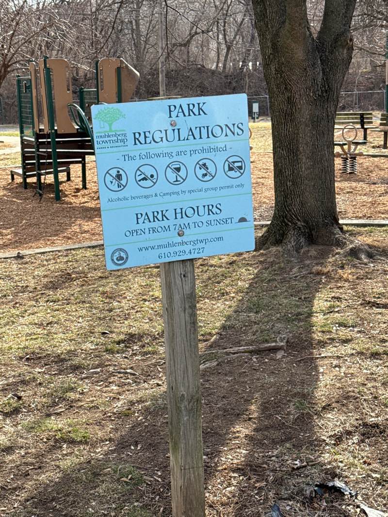 walking near me in Temple Playground in spring
