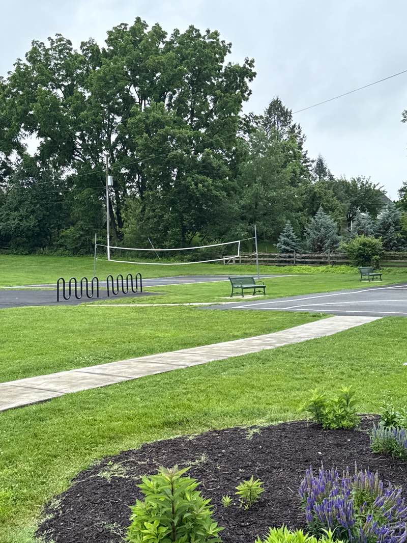walking near me in Breneman Park in summer