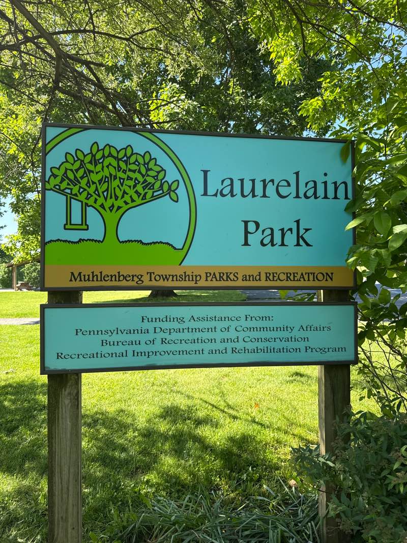 walking near me in Laurelain Park in summer