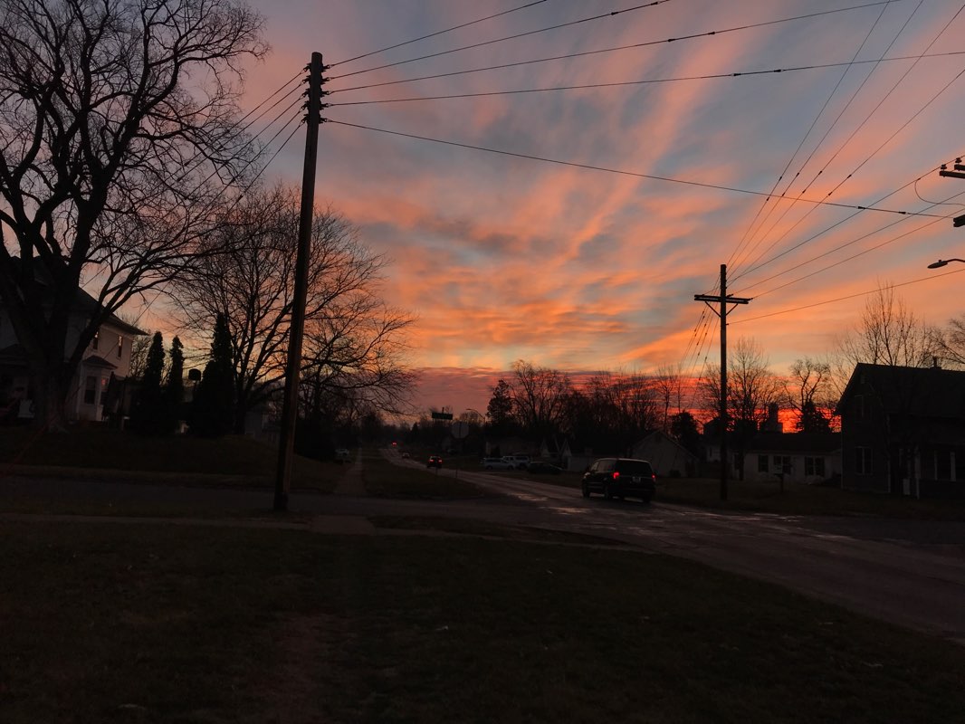 walking near me in Caldwell Park in winter