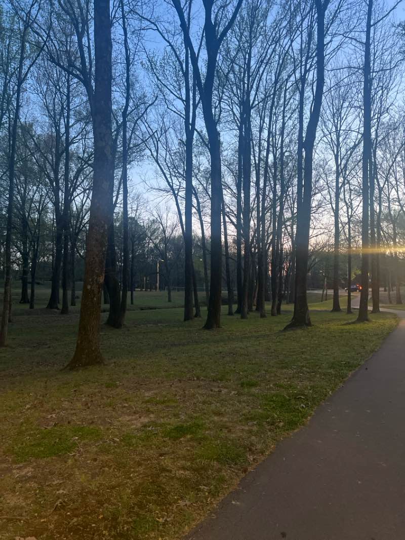 walking near me in Quail Ridge Park in spring